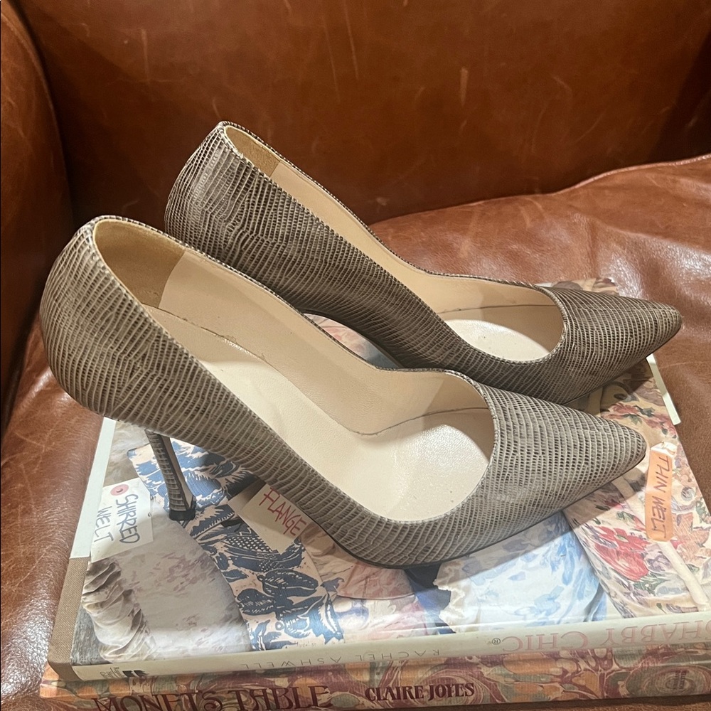 Sergio Rossi  Skin Pumps brown Stiletto Heels